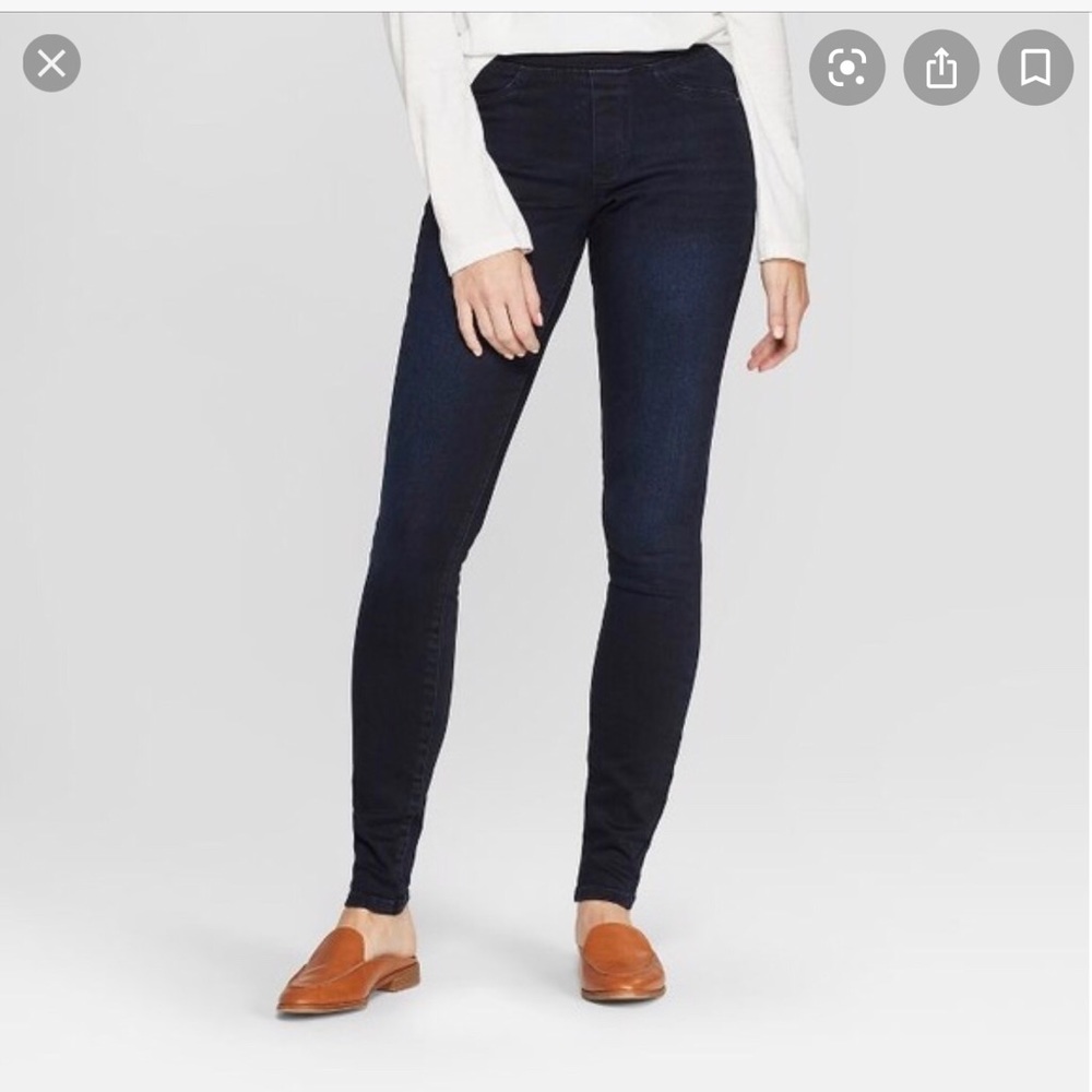 Elastic Waist Jeans